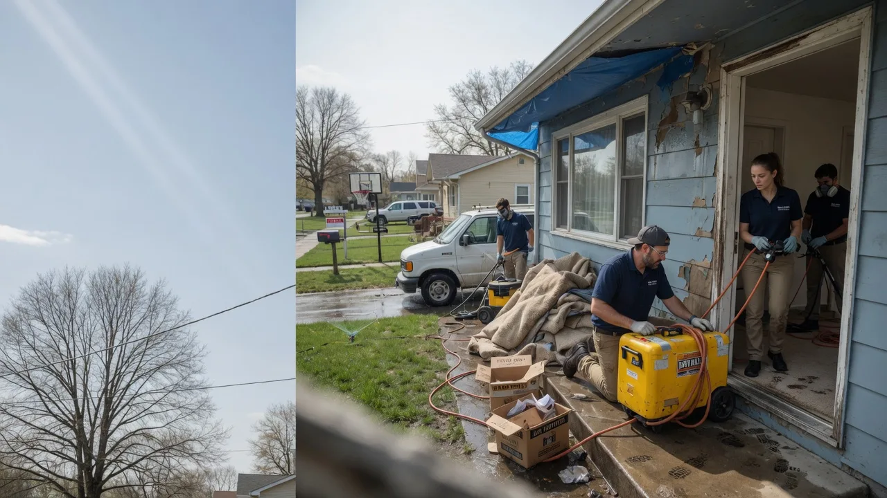 Basement Flood Cleanup in Mason, IL near me